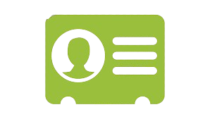 Digital vCard QR Code Icon